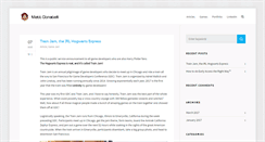 Desktop Screenshot of mattdonatelli.com